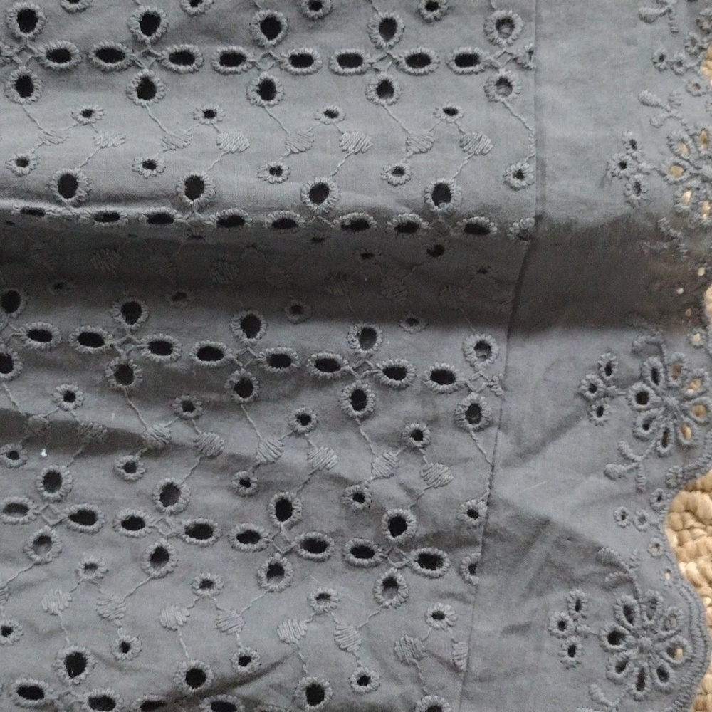 Knox Rose Women's Blue Eyelet Dress, Size XL, 100% Cotton. - Picture 7 of 16